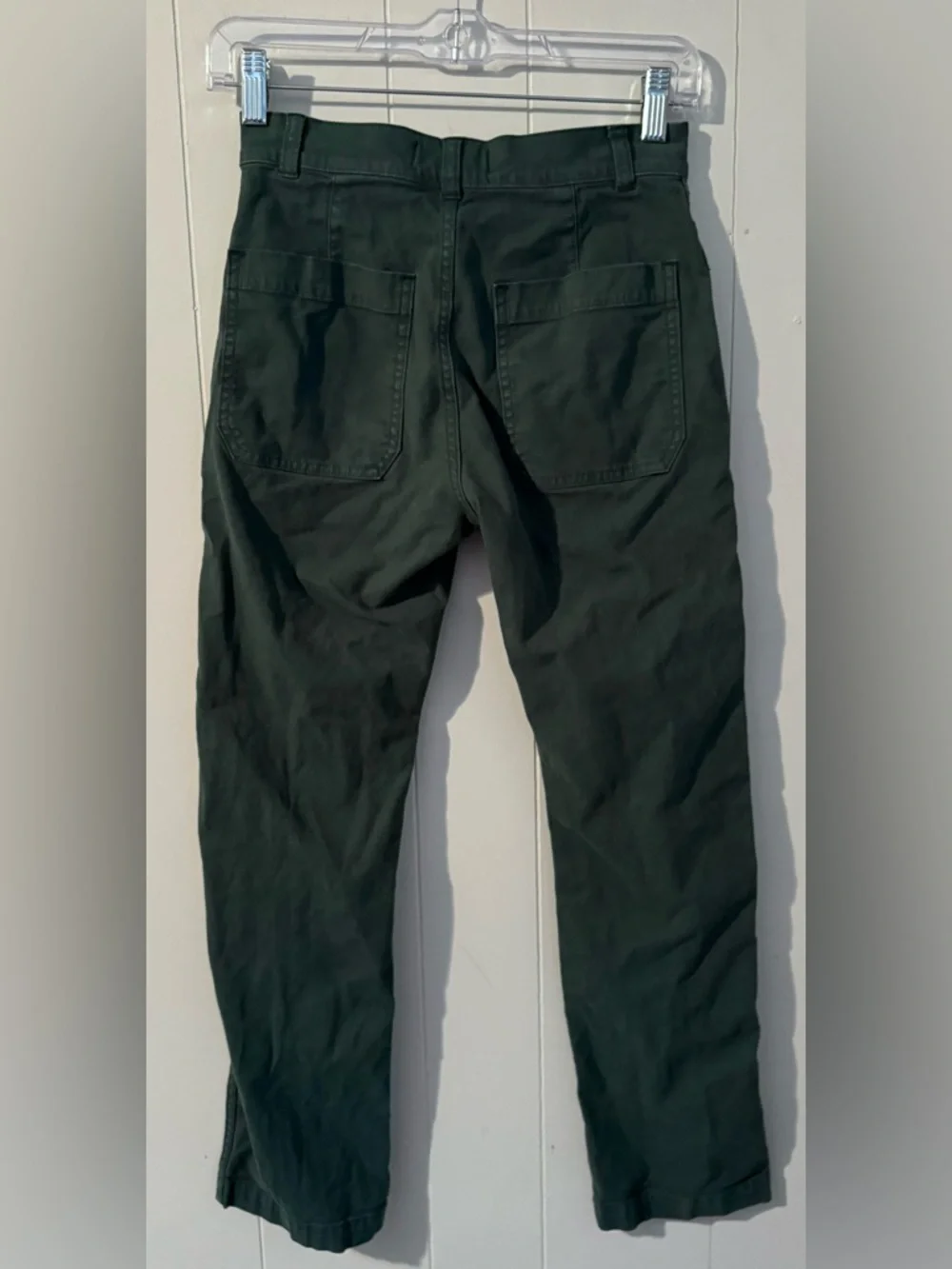 Madewell Dark Olive Green Utility Cargo Pants - Picture 5 of 9